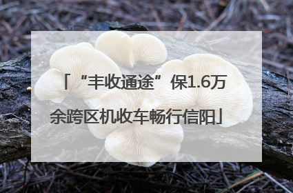 “丰收通途”保1.6万余跨区机收车畅行信阳