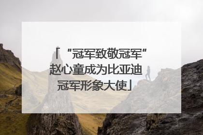 “冠军致敬冠军” 赵心童成为比亚迪冠军形象大使