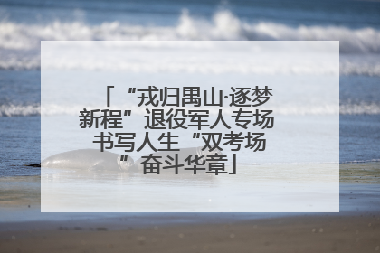“戎归禺山·逐梦新程”退役军人专场 书写人生“双考场”奋斗华章