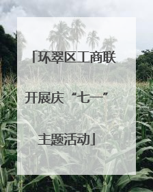 环翠区工商联开展庆“七一”主题活动
