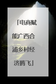 电商赋能广西合浦乡村经济腾飞