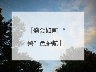 盛会如画 “警”色护航