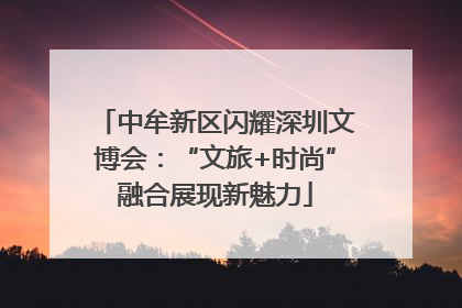 中牟新区闪耀深圳文博会：“文旅+时尚”融合展现新魅力