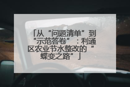 从“问题清单”到“示范答卷”：利通区农业节水整改的“蝶变之路”
