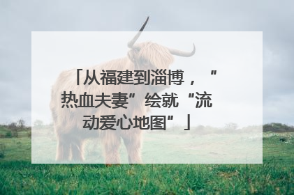 从福建到淄博，“热血夫妻”绘就“流动爱心地图”