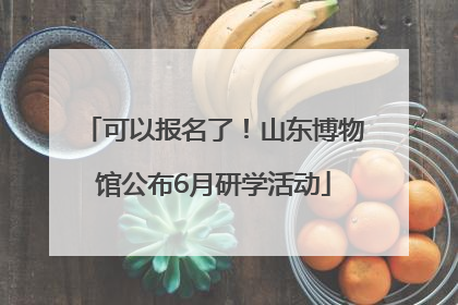可以报名了！山东博物馆公布6月研学活动