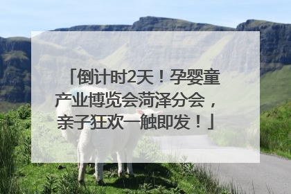 倒计时2天！孕婴童产业博览会菏泽分会，亲子狂欢一触即发！