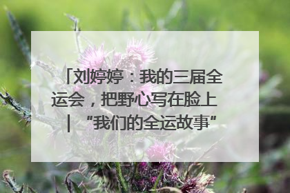 刘婷婷：我的三届全运会，把野心写在脸上｜“我们的全运故事”全民征文大赛