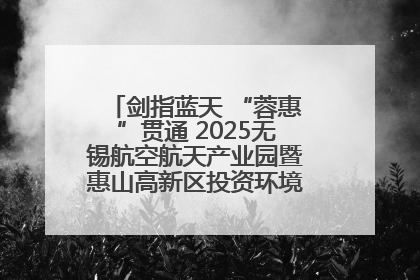 剑指蓝天 “蓉惠”贯通 2025无锡航空航天产业园暨惠山高新区投资环境推介会在成都举行