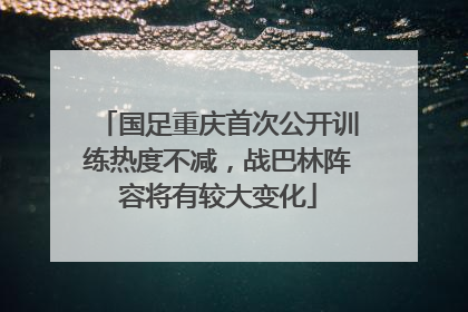 国足重庆首次公开训练热度不减，战巴林阵容将有较大变化