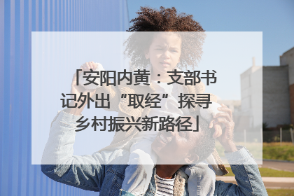 安阳内黄：支部书记外出“取经”探寻乡村振兴新路径