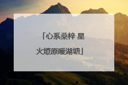 心系桑梓 星火燎原暖湖塘