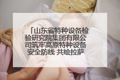 山东省特种设备检验研究院集团有限公司筑牢高原特种设备安全防线 共绘拉萨美好生活画卷