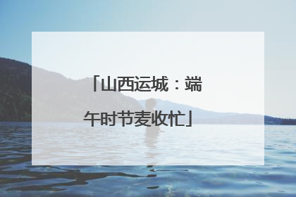 山西运城：端午时节麦收忙