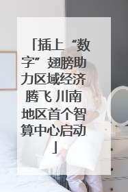 插上“数字”翅膀助力区域经济腾飞 川南地区首个智算中心启动
