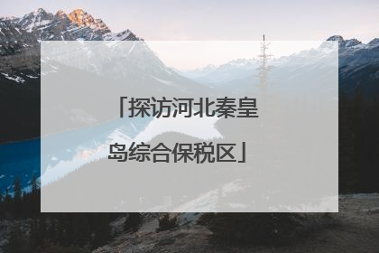 探访河北秦皇岛综合保税区