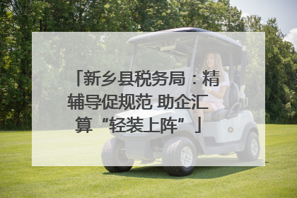新乡县税务局：精辅导促规范 助企汇算“轻装上阵”