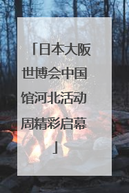 日本大阪世博会中国馆河北活动周精彩启幕