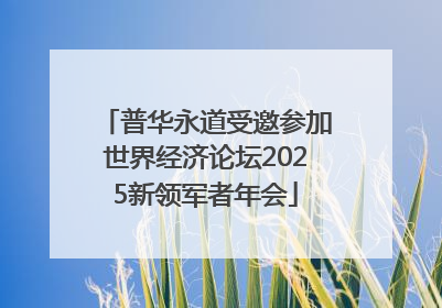 普华永道受邀参加世界经济论坛2025新领军者年会