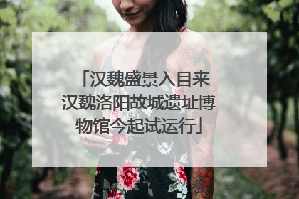 汉魏盛景入目来 汉魏洛阳故城遗址博物馆今起试运行