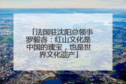 法国驻沈阳总领事罗毅睿：红山文化是中国的瑰宝，也是世界文化遗产