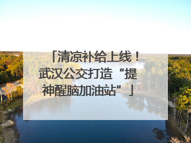清凉补给上线！武汉公交打造“提神醒脑加油站”