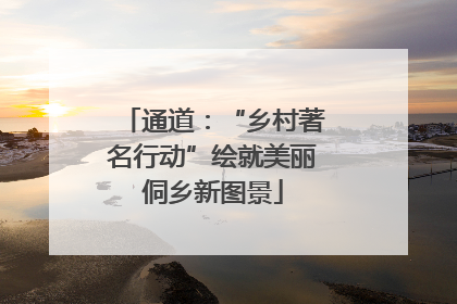通道：“乡村著名行动”绘就美丽侗乡新图景