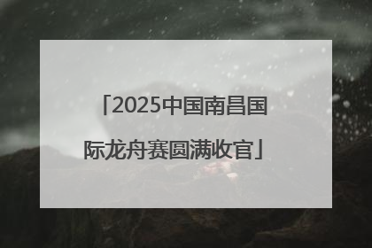 2025中国南昌国际龙舟赛圆满收官