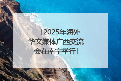 2025年海外华文媒体广西交流会在南宁举行
