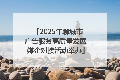 2025年聊城市广告服务高质量发展媒企对接活动举办
