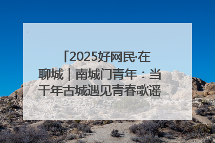 2025好网民·在聊城｜南城门青年：当千年古城遇见青春歌谣 一湖碧水见证的“聊城式浪漫”
